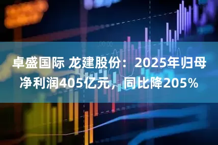卓盛国际 龙建股份：2025年归母净利润405亿元，同比降205%